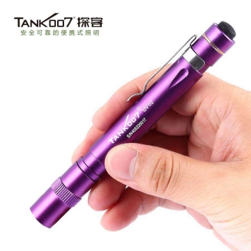 Tank007探客紫外線365nm手電筒防偽檢測(cè)..