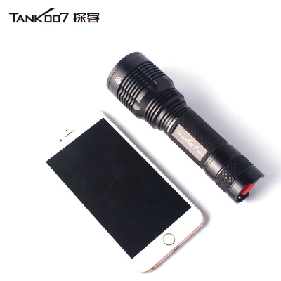 TANK007探客戶(hù)外執(zhí)勤，執(zhí)法，巡邏遠(yuǎn)射防水戶(hù)外LED超亮手電筒DU126