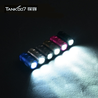 TANK007探客鋁合金長續(xù)航小手電E15AI 便攜式迷你超亮led手電筒