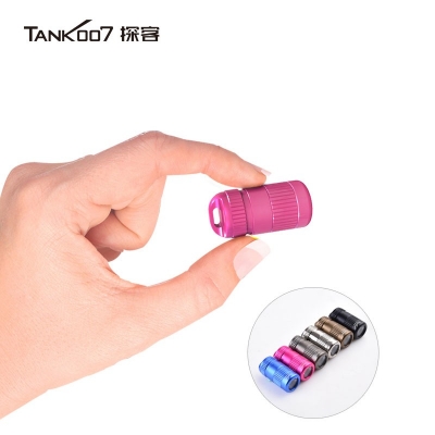 TANK007探客鋁合金長續(xù)航小手電E15AI 便攜式迷你超亮led手電筒