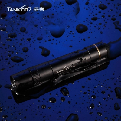 TANK007探客迷你醫(yī)生白光LED日常家用7號(hào)小手電筒AAA電池筆帽燈PA01